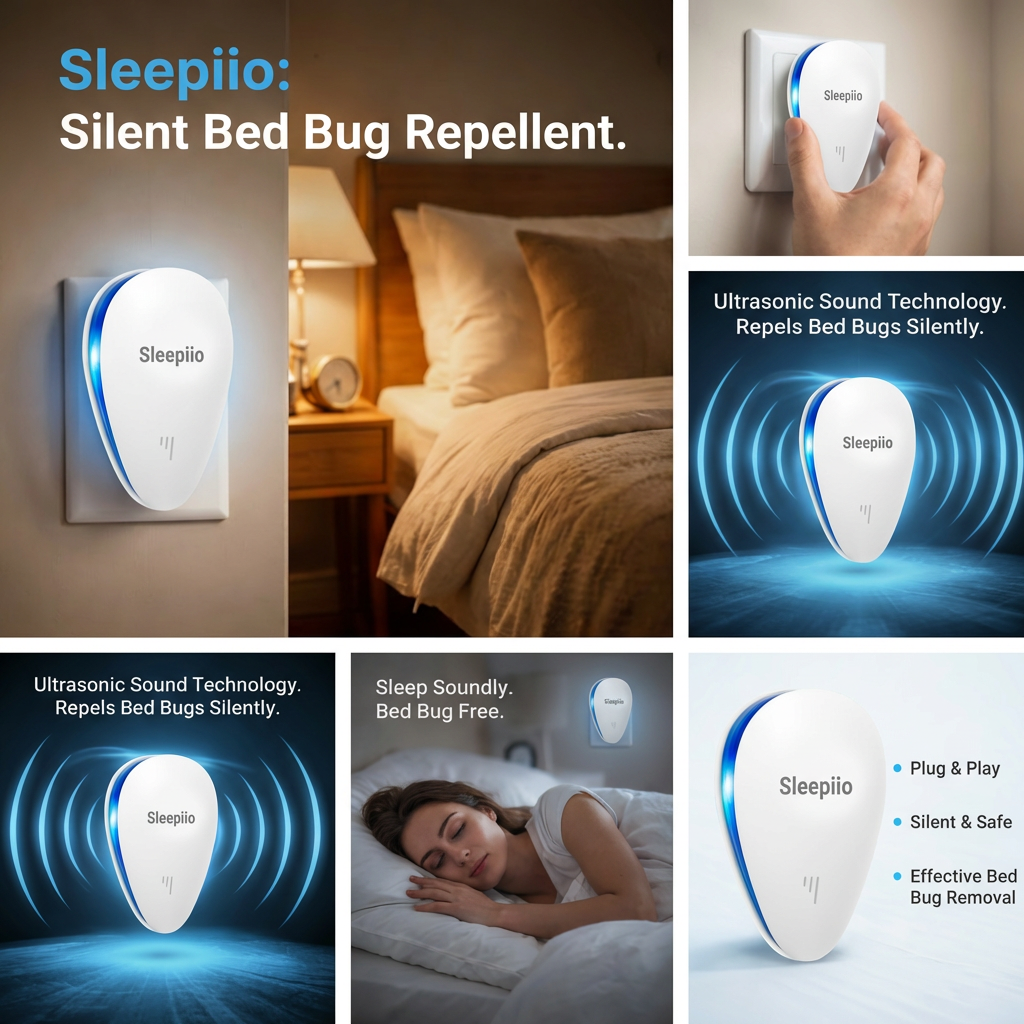Sleepiio™ Ultrasonic Home Guard - Finally Sleep Without Checking the Sheets