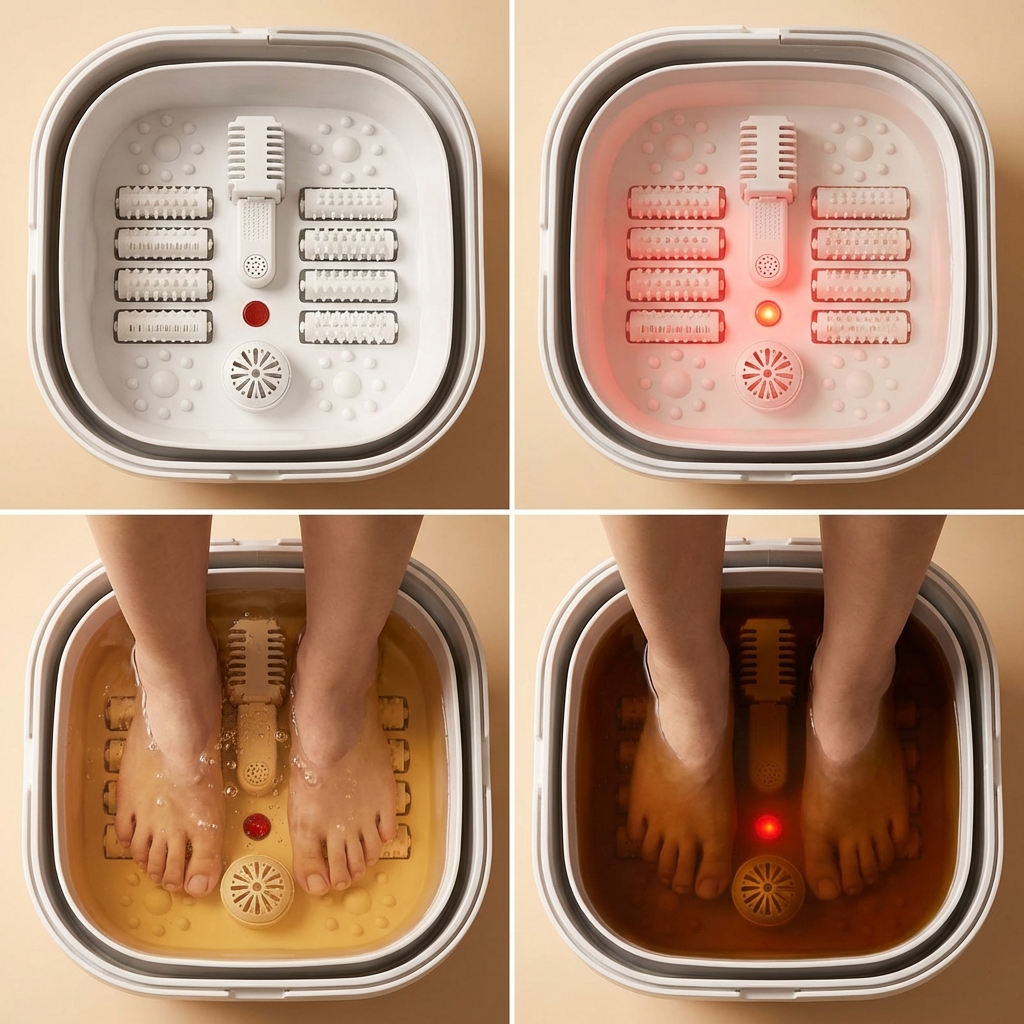 Sleepiio™ TotalBody 5 in 1 Foot Spa