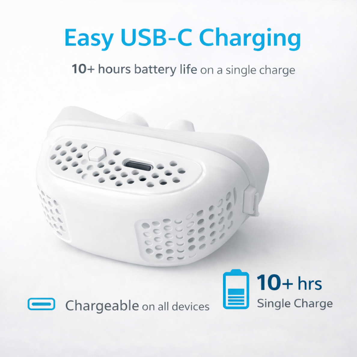 Sleepiio™ Electronic Anti-Snoring Airflow Device