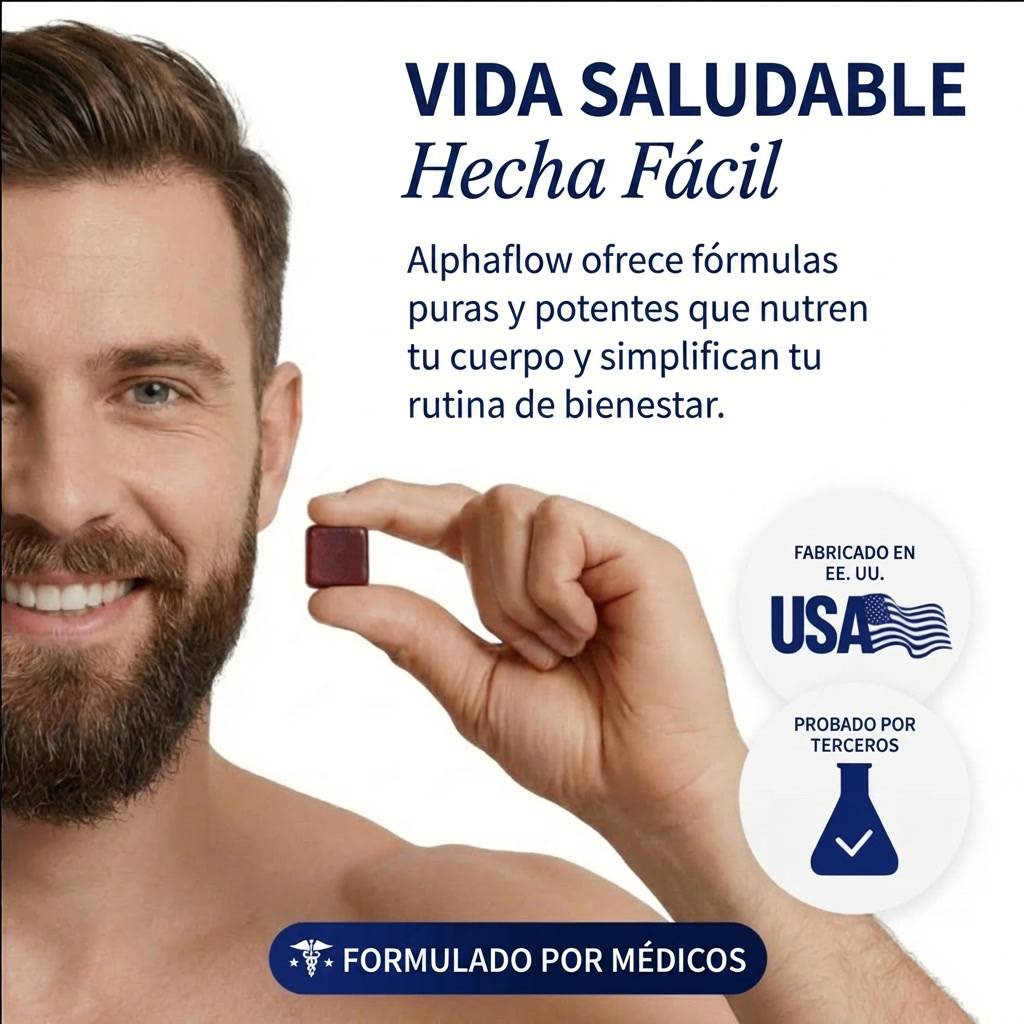 AlphaFlow™ Óxido Nítrico y Paquete para la Próstata en Español