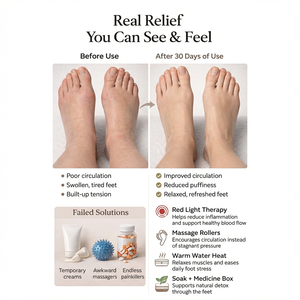 Sleepiio™ TotalBody 5 in 1 Foot Spa