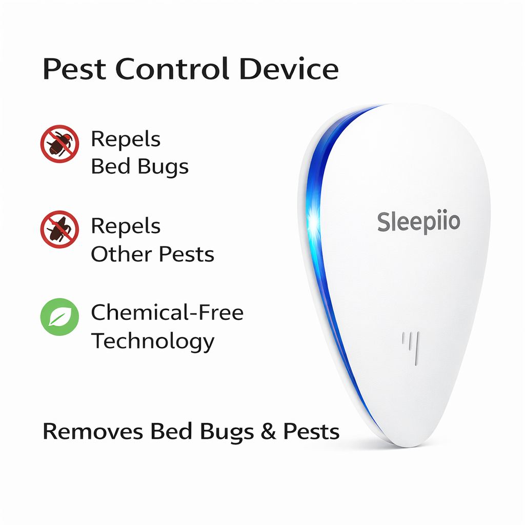 Sleepiio™ Ultrasonic Home Guard - Finally Sleep Without Checking the Sheets